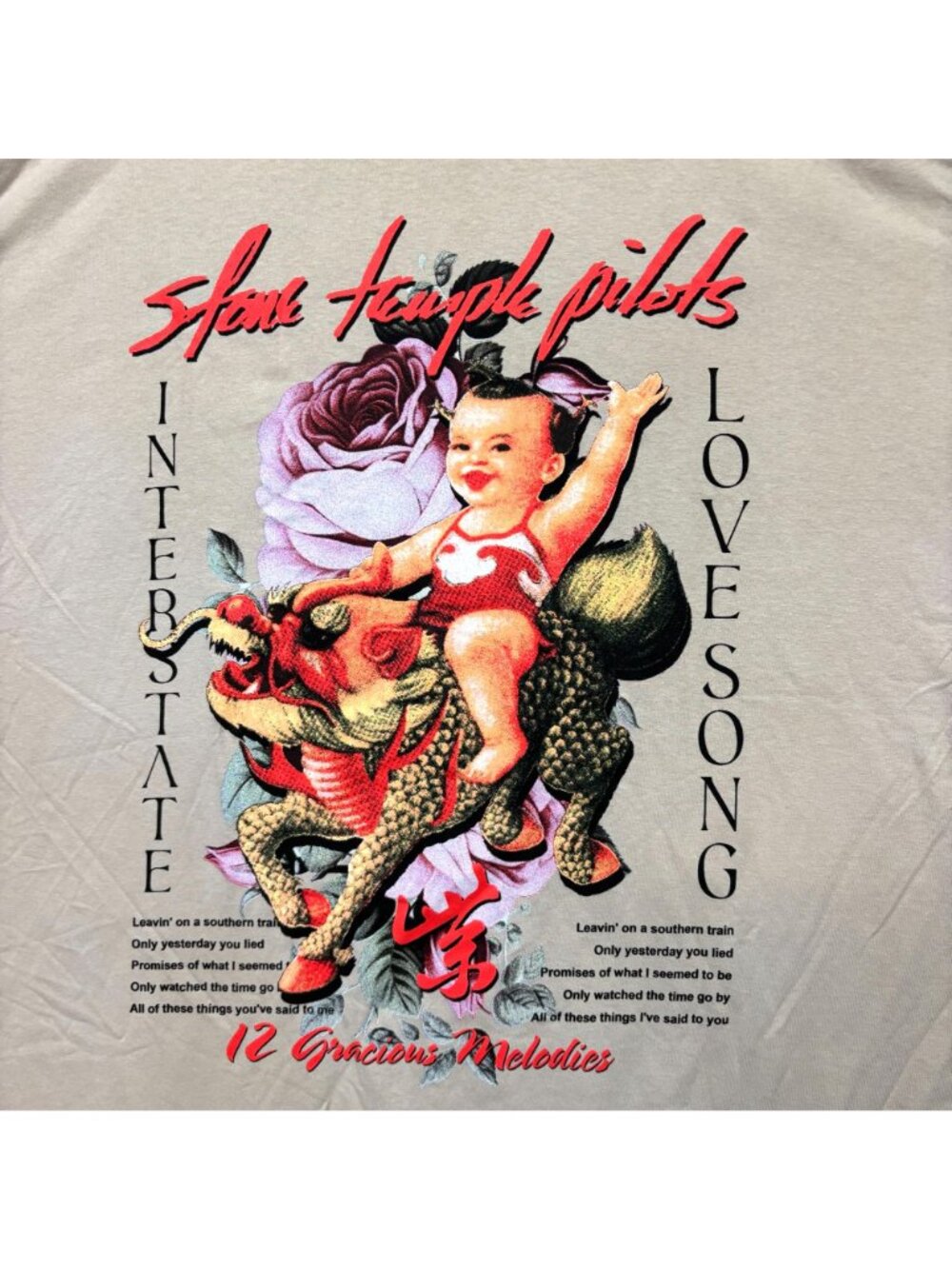 Stone Temple Pilots Purple Interstate Love Song Rock Band T-Shirt Size 2XL - Picture 2 of 4